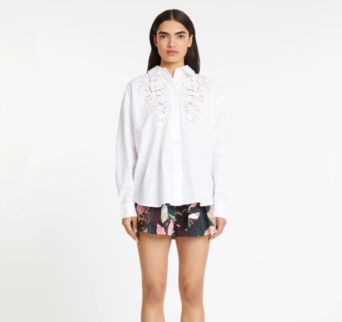 Calandra Embroidered Top