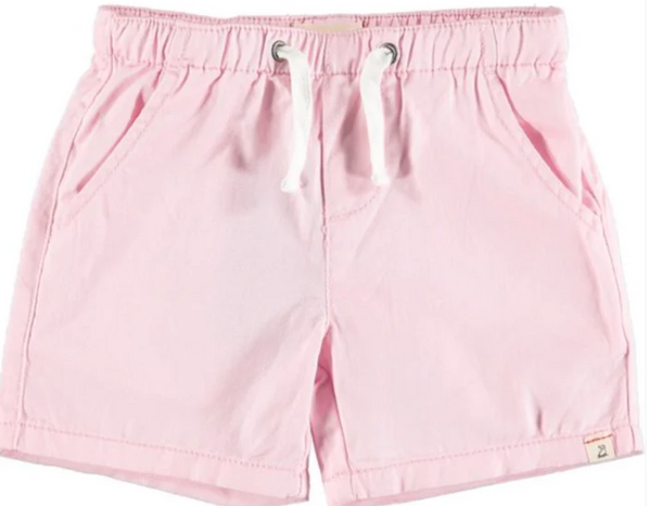 Pale Pink Twill Boys Shorts