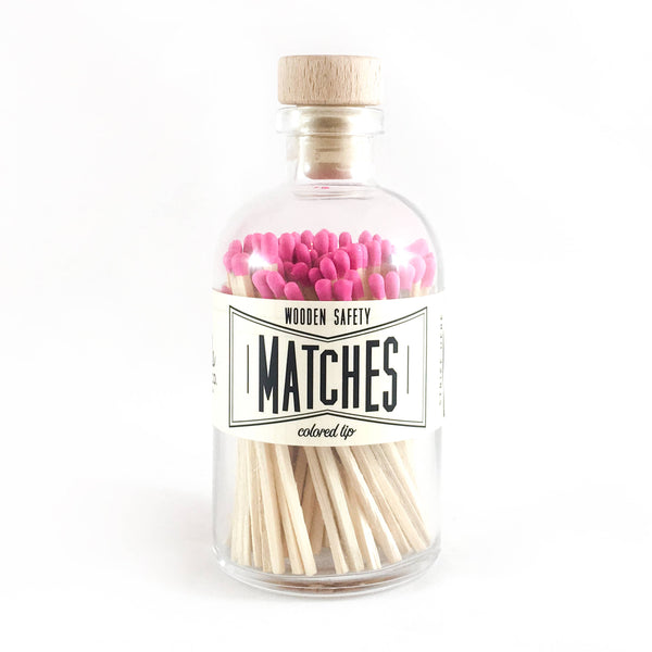 Pink Vintage Apothecary Matches