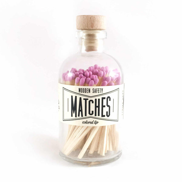 Vintage Apothecary Fuchsia Matches
