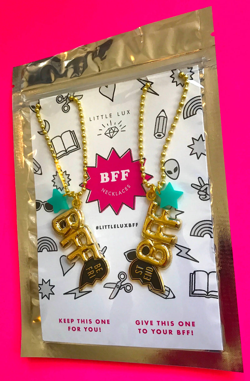 "BFF" Necklaces 2PACK