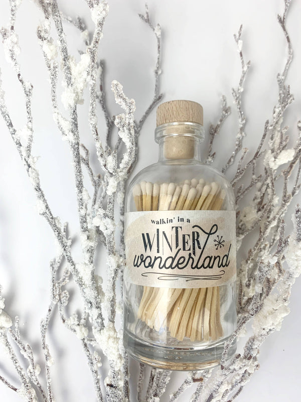 Christmas Winter Wonderland Vintage Apothecary