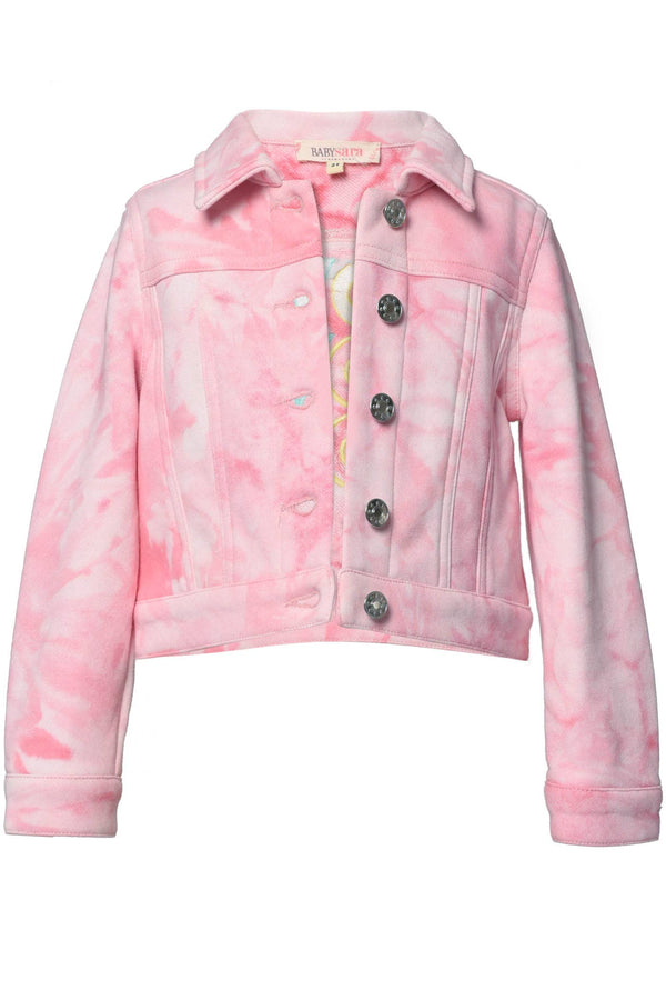 Tie-Dye "Love" Emboidery jacket