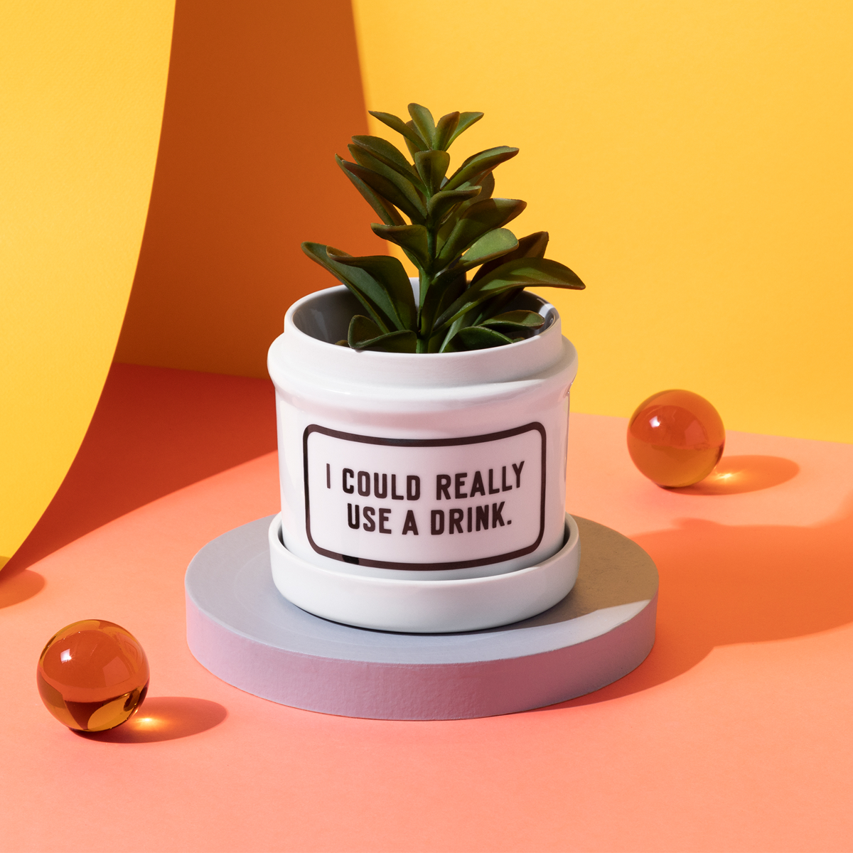 I Could Really Use a Drink Planter