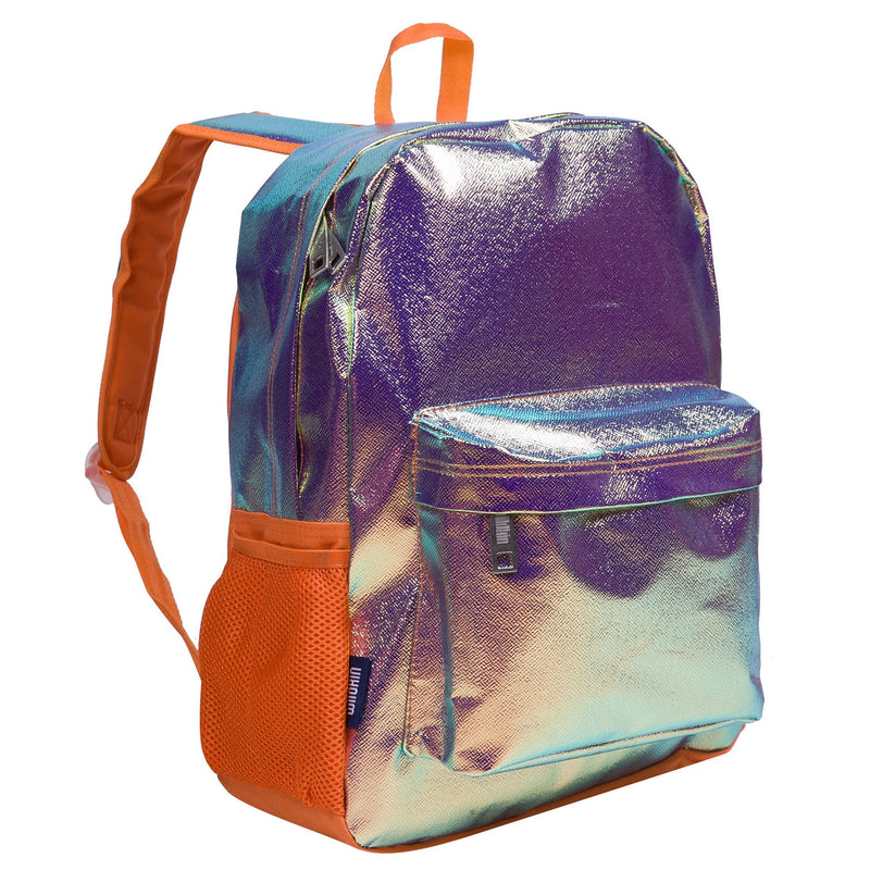 Orange Shimmer Backpack - 16 Inch