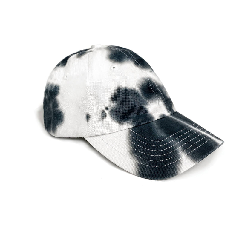 Black Tie-Dye Baseball cap