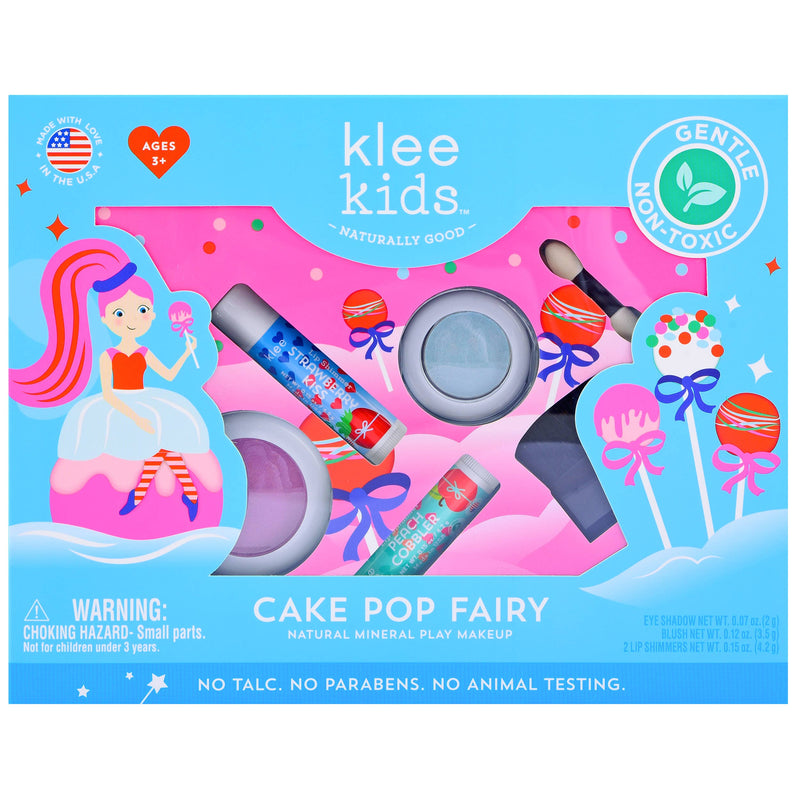 Cake Pop Fairy - Klee Kids Natural Play Makeup 4-PC Kit