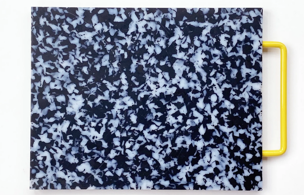 Large Chopping Block - Black/White