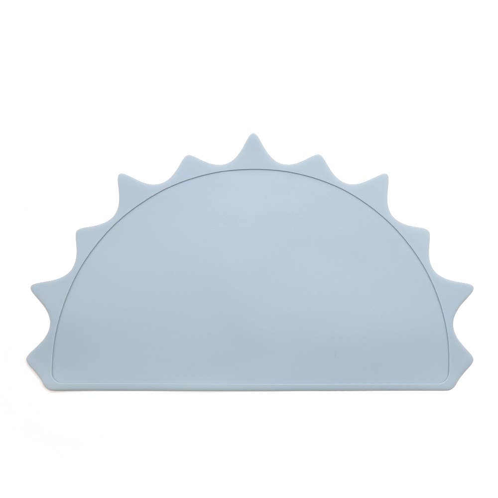 Sun Shape Silicone Placemat Powder Blue