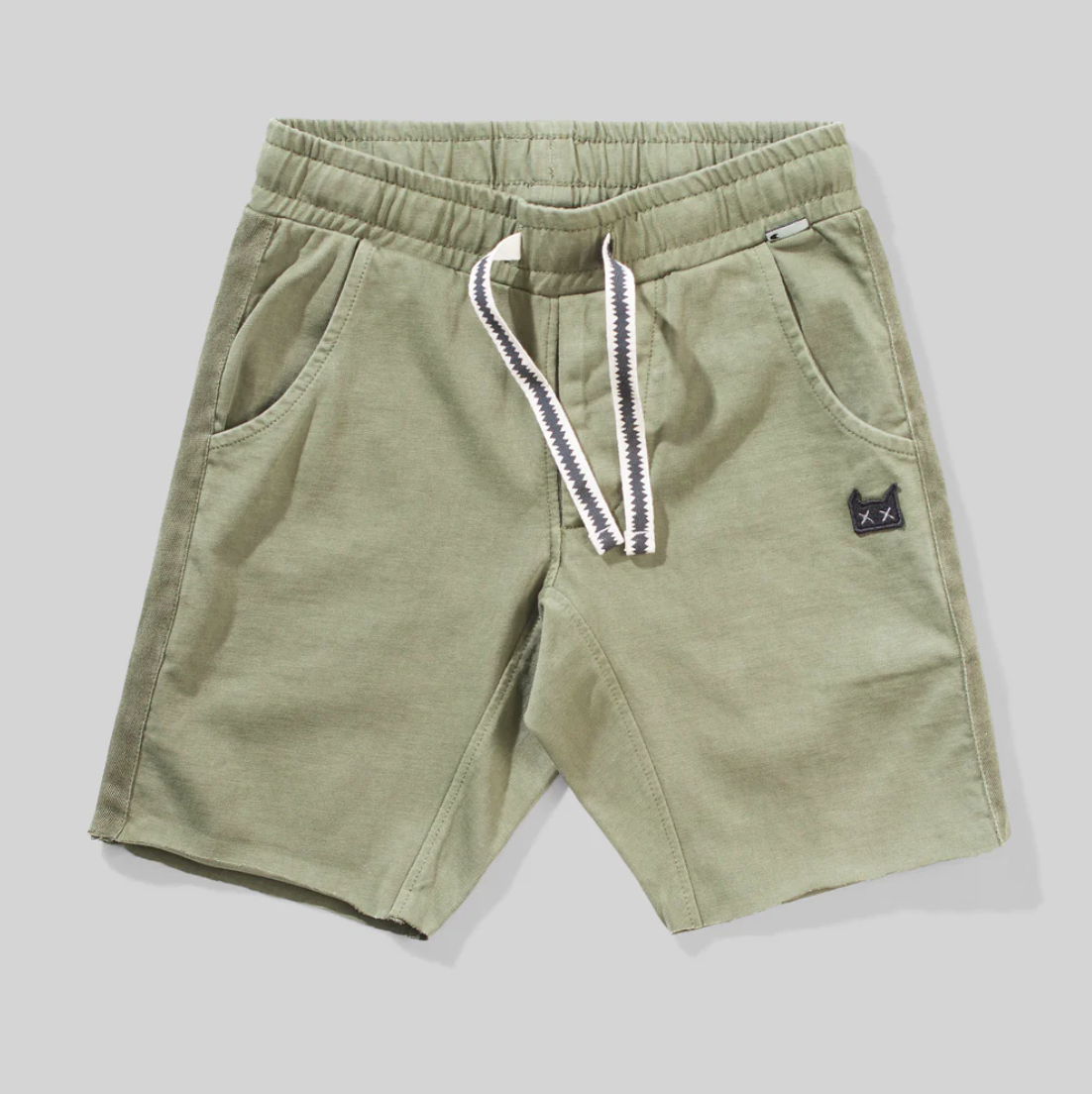 Best Mates Shorts Washed Olive