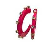 City Girl Jewel Hoop
