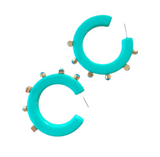 City Girl Jewel Hoop