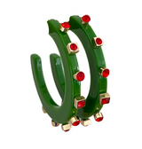 City Girl Jewel Hoop